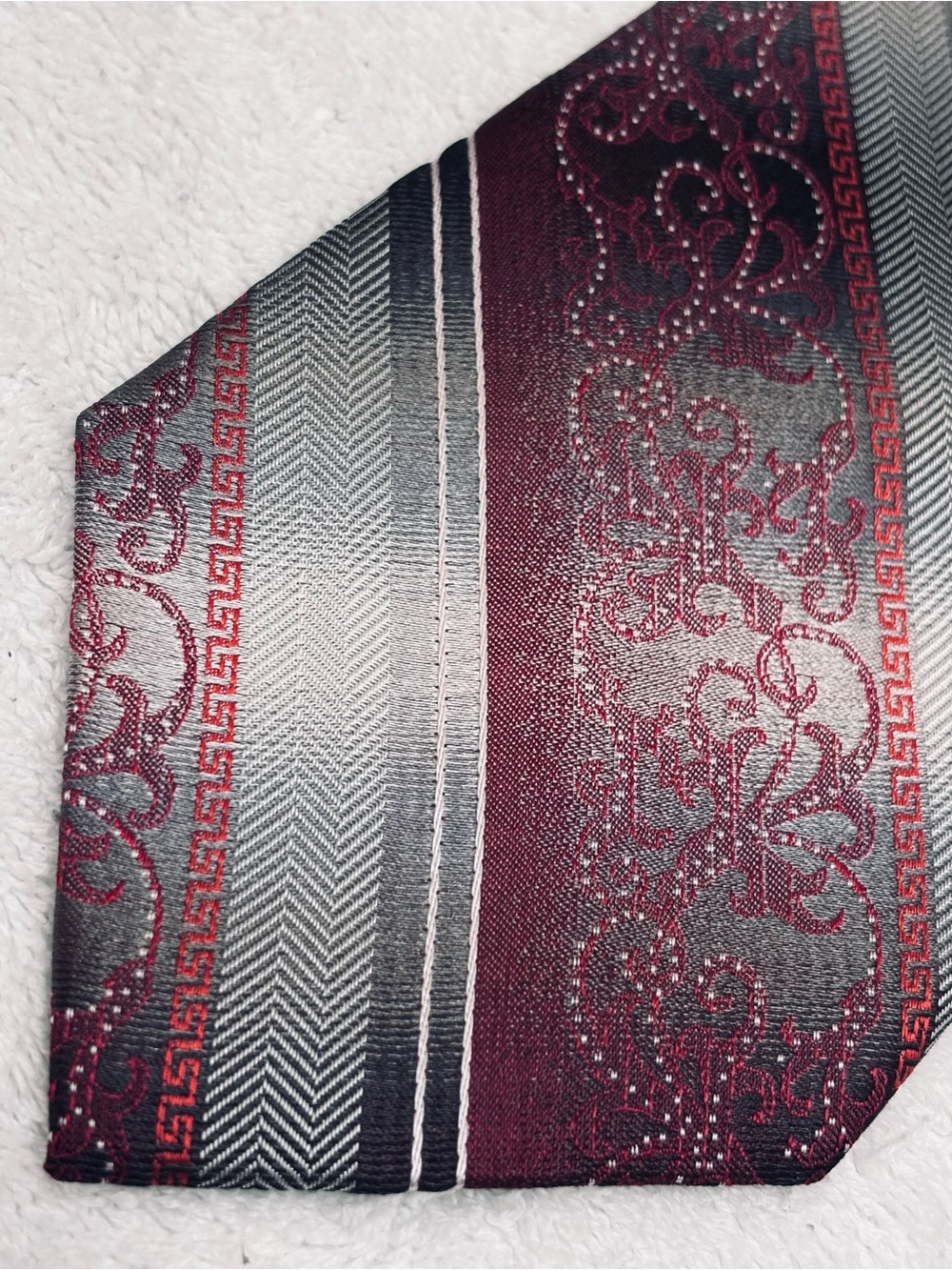 Brand New Stylish High Quality Tie By Pronto Uomo - 3 1/2 Inches Wide